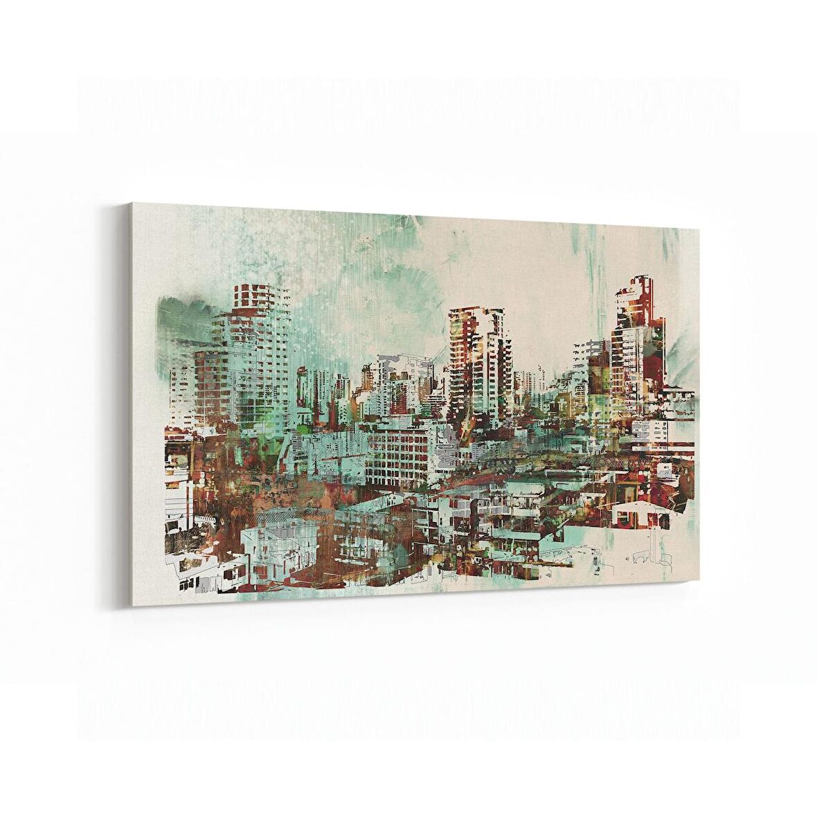 Olla 17792Y Yağlı Boya Görseli Yatay Kanvas Tablo (Ölçü: 90X60)