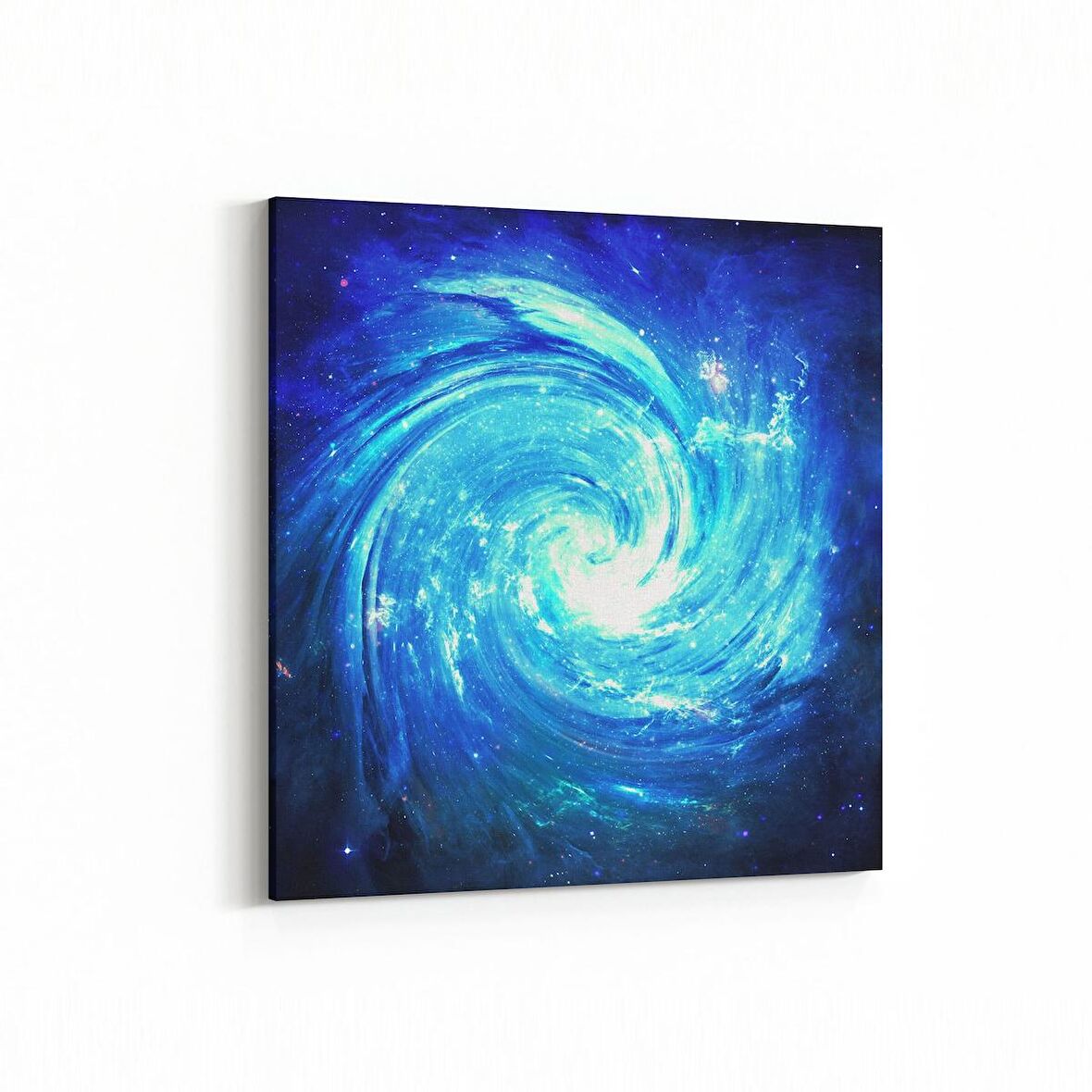 Olla 10319K Abstract Görsel Kare Kanvas Tablo (Ölçü: 100X100)