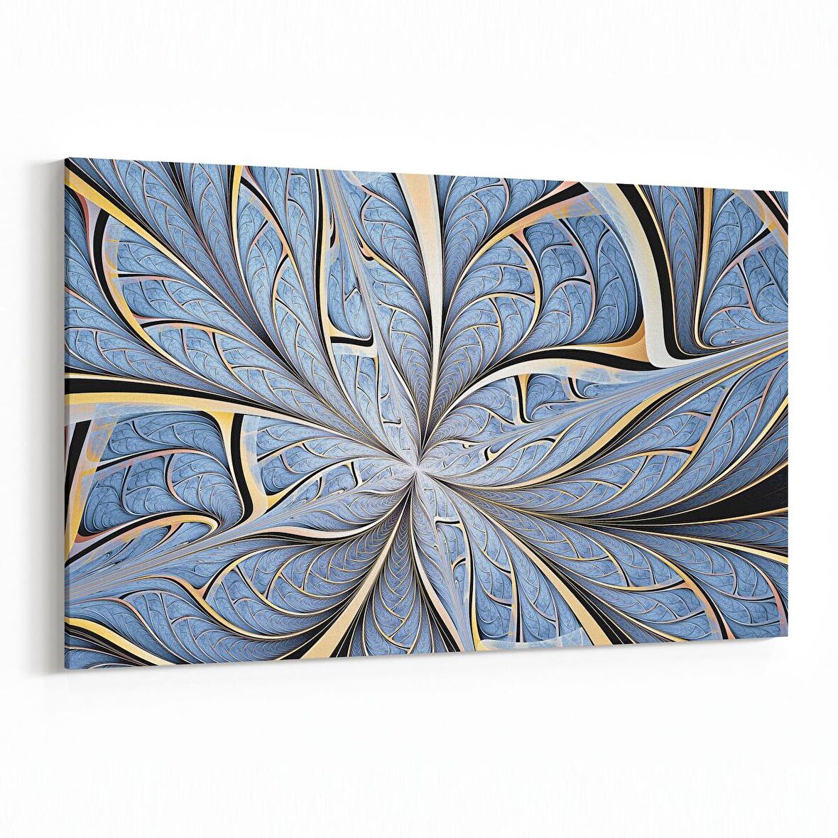 Olla 10128Y Abstract Görsel Yatay Kanvas Tablo (Ölçü: 90X60)