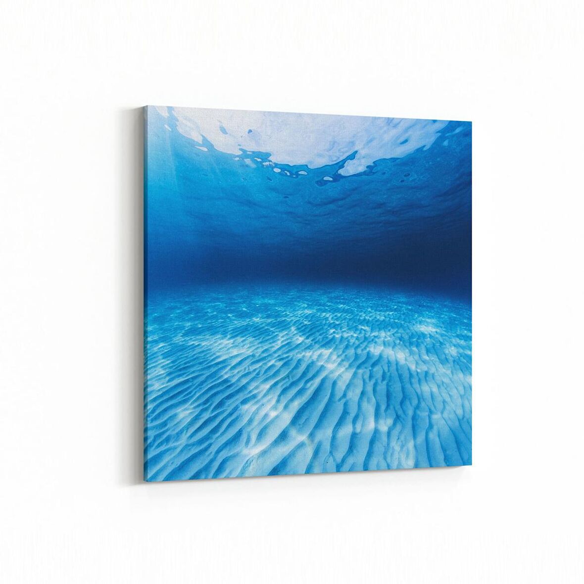 Olla 12911K Deniz / Okyanus Görseli Kare Kanvas Tablo (Ölçü: 25X25)