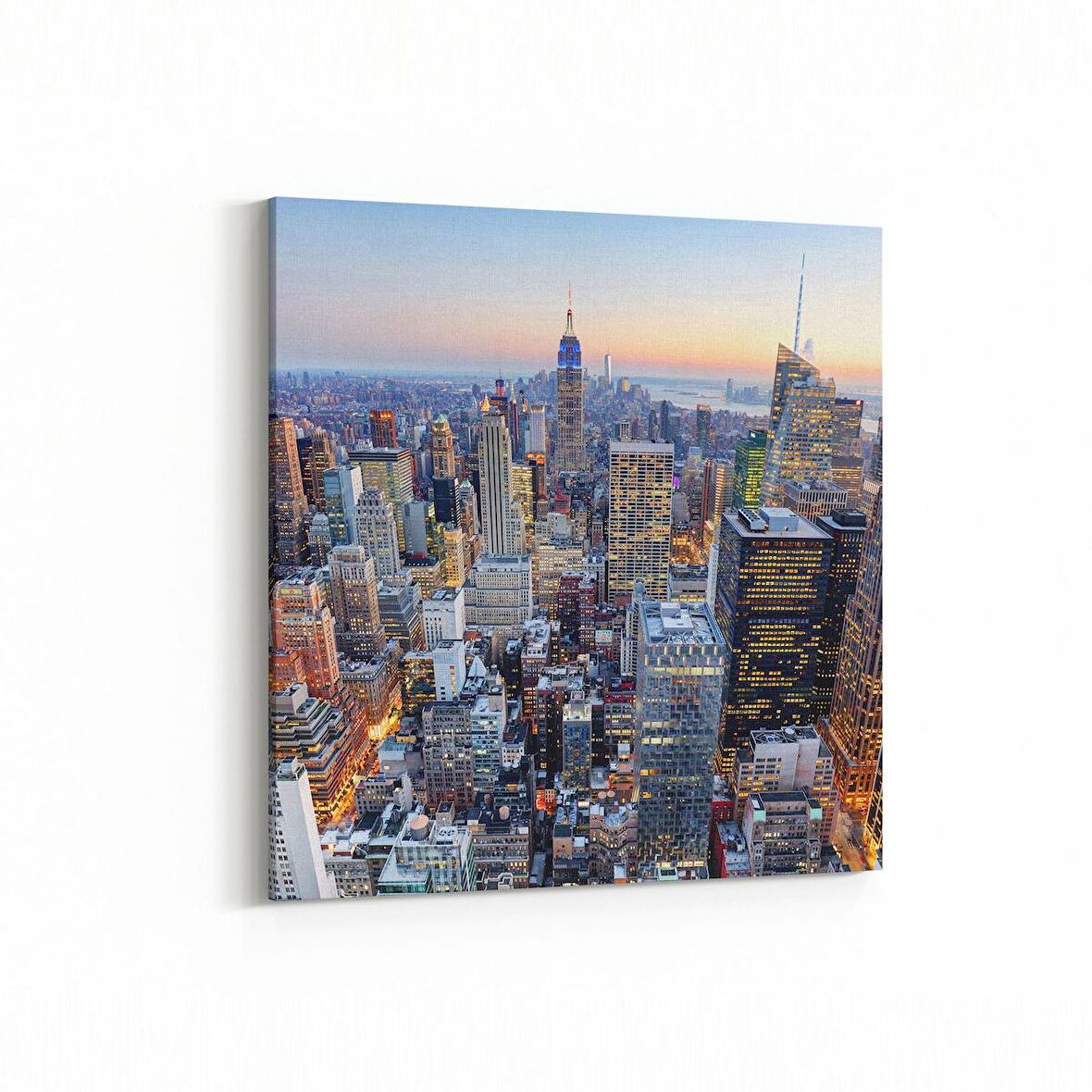 Olla 18143K Yapı Görseli Kare Kanvas Tablo (Ölçü: 25X25)