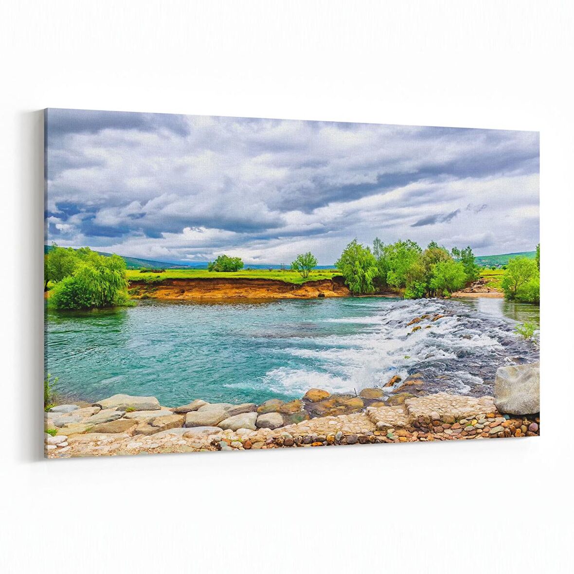 Olla 13835Y Doğa / Manzara Görseli Yatay Kanvas Tablo (Ölçü: 120X80)