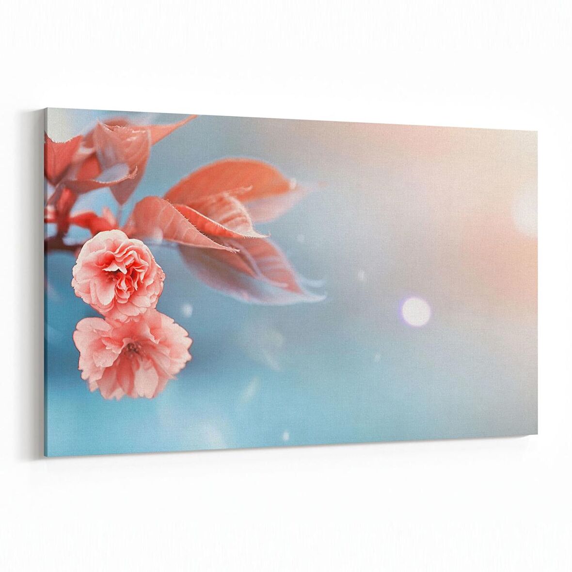 Olla 11694Y Orkide Çiçek Görseli Yatay Kanvas Tablo (Ölçü: 150X100)