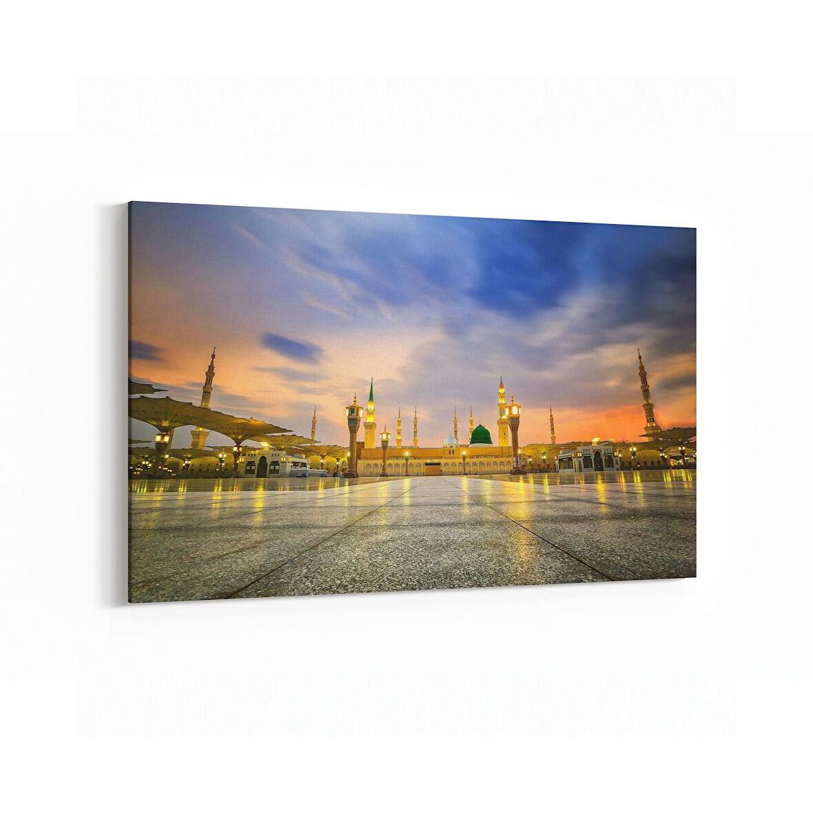 Olla 18619Y Yapı Görseli Yatay Kanvas Tablo (Ölçü: 150X100)