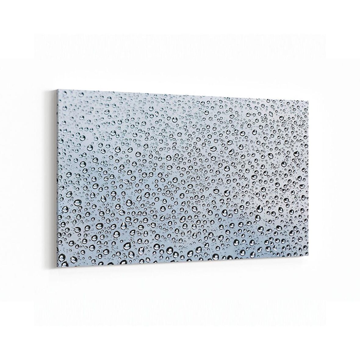 Olla 17209Y Su / Damla Görseli Yatay Kanvas Tablo (Ölçü: 45X30)