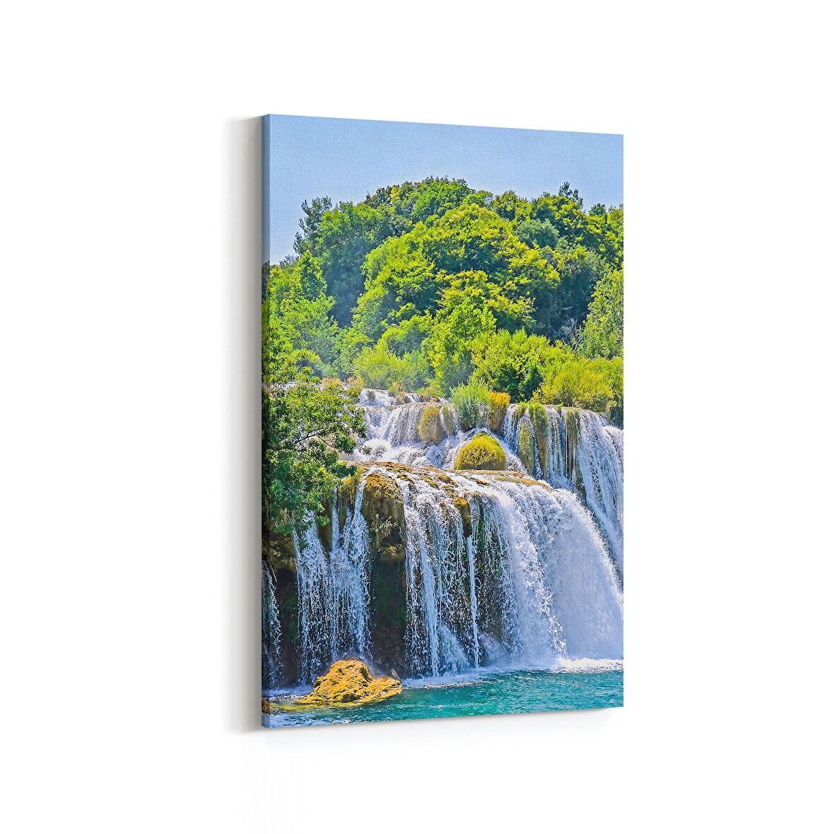 Olla 14310D Doğa / Manzara Görseli Dikey Kanvas Tablo (Ölçü: 20X30)