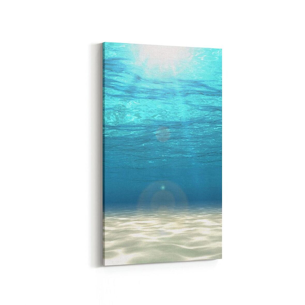 Olla 12988DD Deniz / Okyanus Görseli Dikey Dar Kanvas Tablo (Ölçü: 40X80)