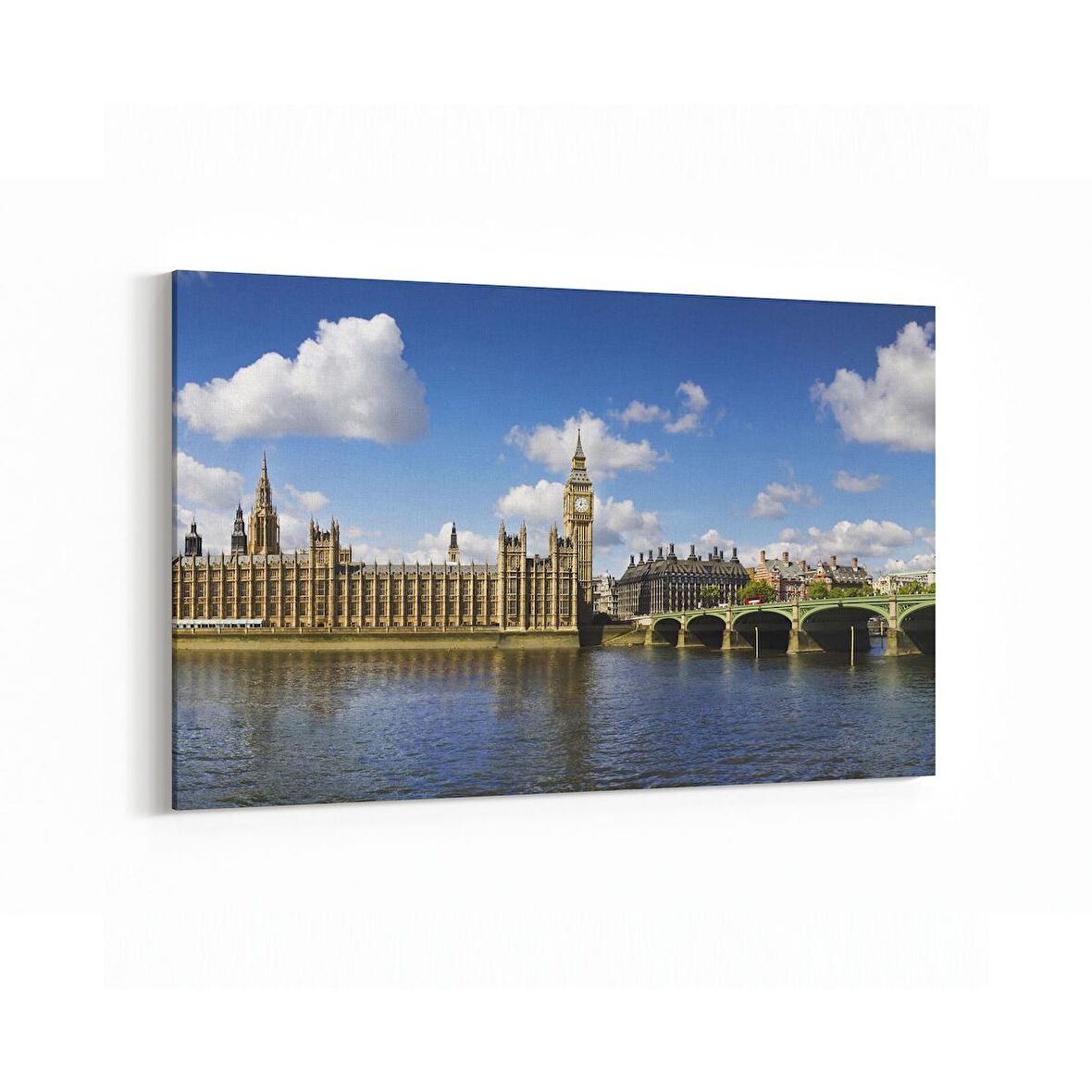 Olla 18769Y Yapı Görseli Yatay Kanvas Tablo (Ölçü: 45X30)