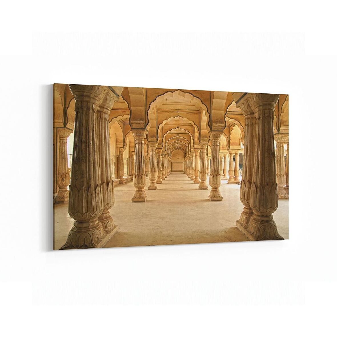 Olla 19011Y Yapı Görseli Yatay Kanvas Tablo (Ölçü: 45X30)