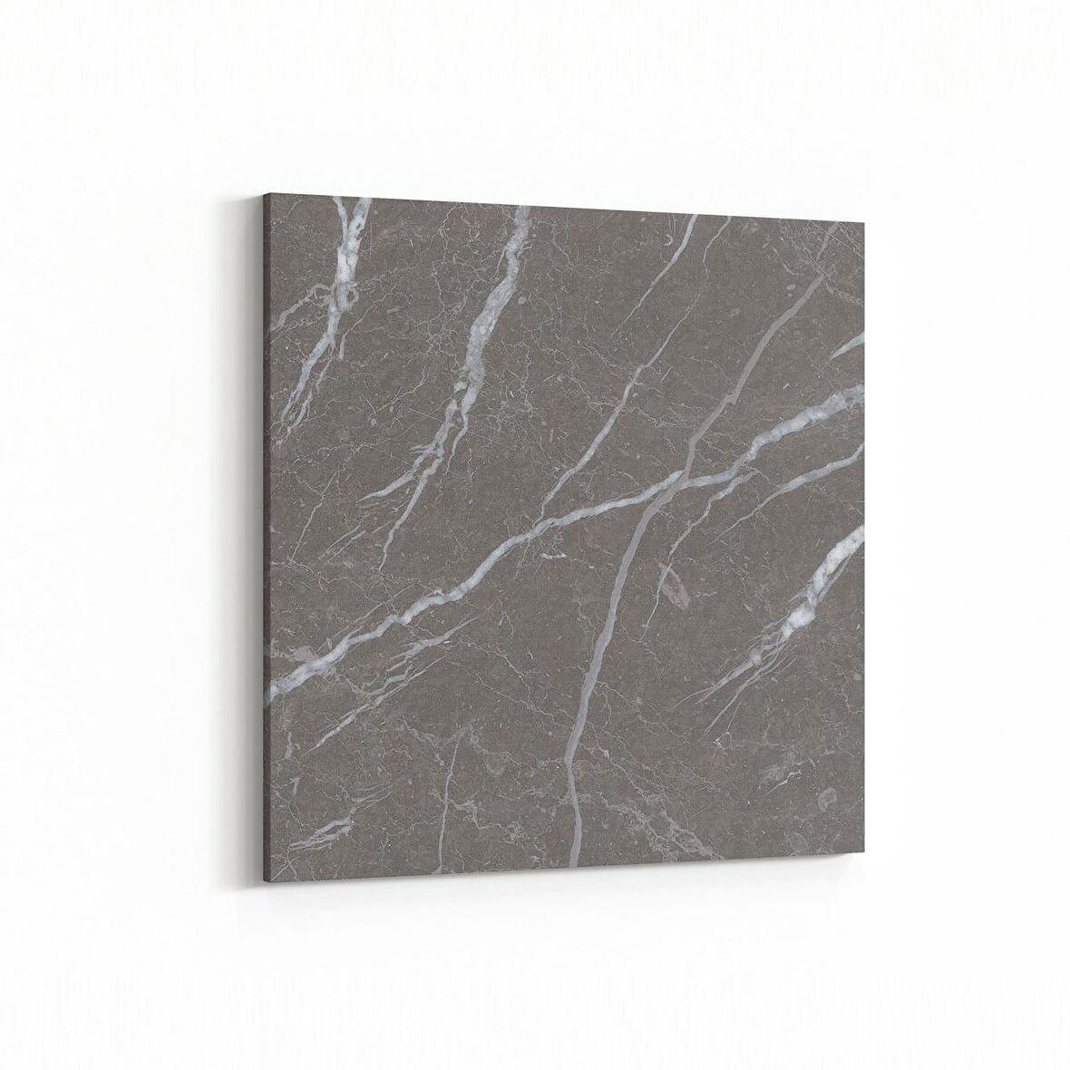 Olla 16734K Mermer Desen Görsel Kare Kanvas Tablo (Ölçü: 30X30)