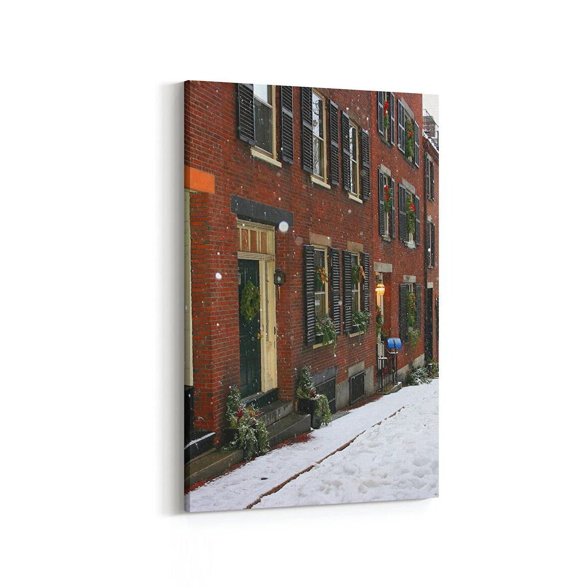 Olla 18467D Yapı Görseli Dikey Kanvas Tablo (Ölçü: 70X105)