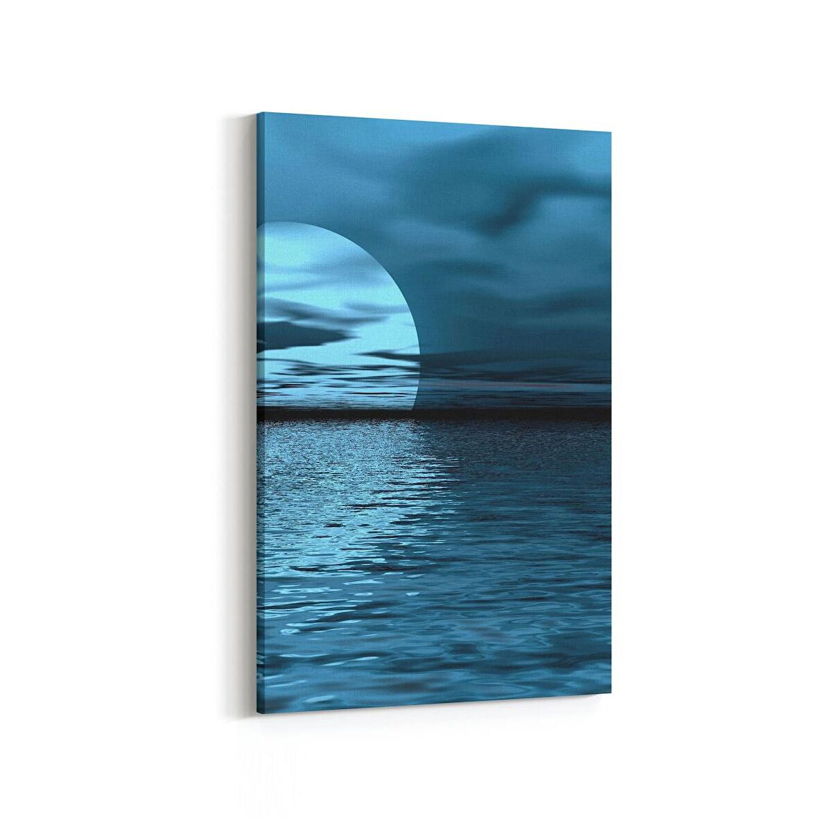 Olla 13677D Doğa / Manzara Görseli Dikey Kanvas Tablo (Ölçü: 80X120)