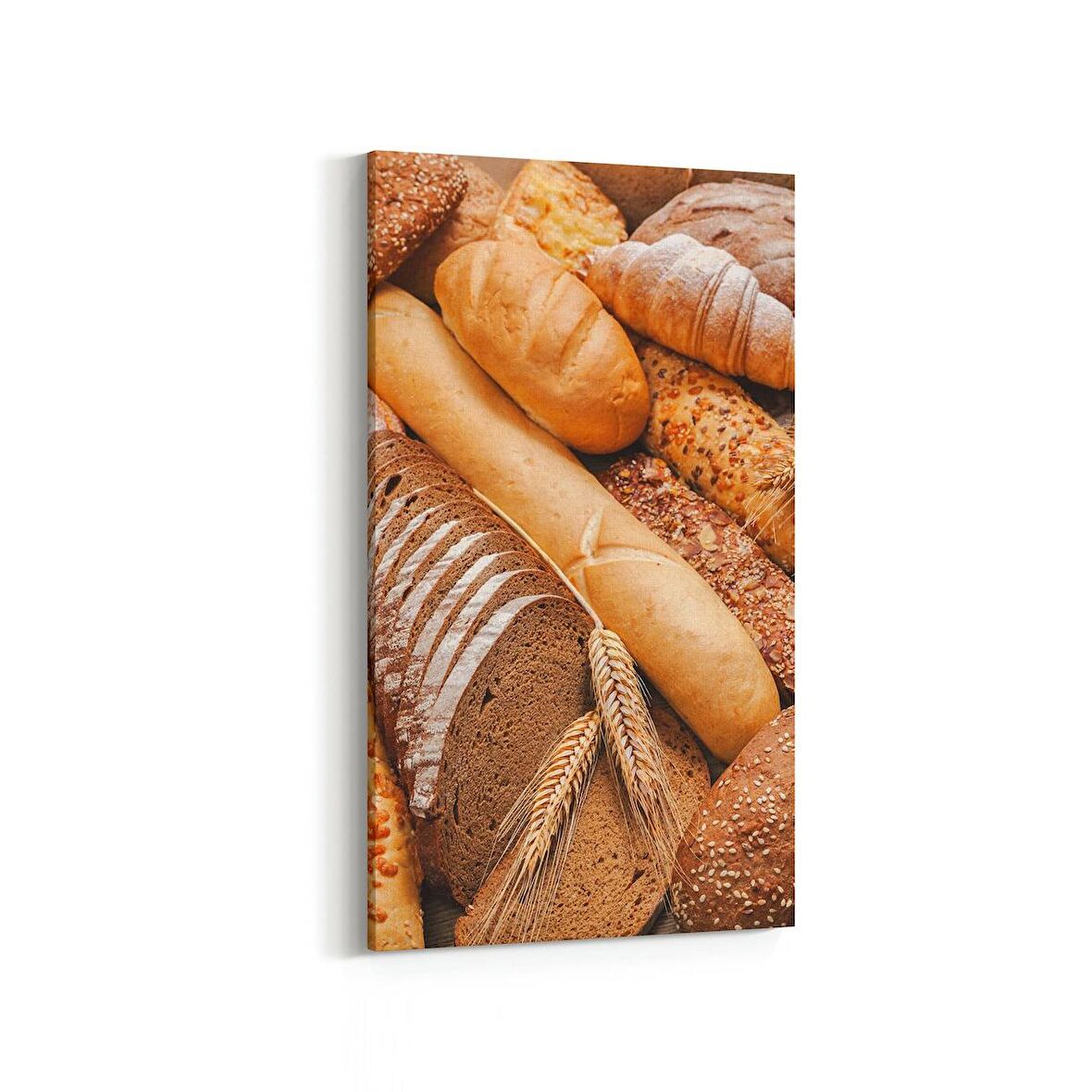 Olla 15183DD Gıda Görseli Dikey Dar Kanvas Tablo (Ölçü: 40X80)