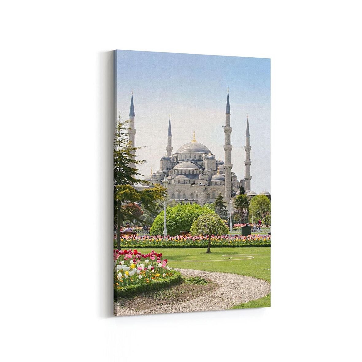 Olla 18295D Yapı Görseli Dikey Kanvas Tablo (Ölçü: 60X90)