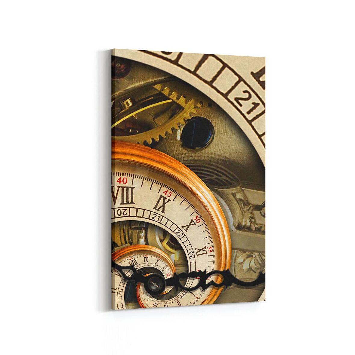 Olla 10205D Abstract Görsel Dikey Kanvas Tablo (Ölçü: 60X90)