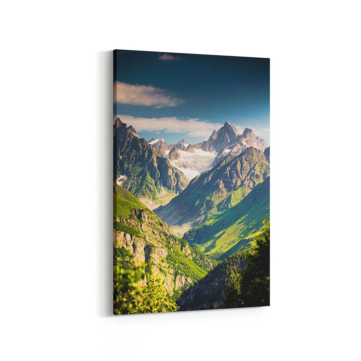 Olla 18060D Yapı Görseli Dikey Kanvas Tablo (Ölçü: 20X30)