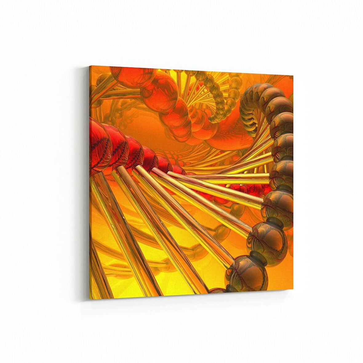 Olla 10290K Abstract Görsel Kare Kanvas Tablo (Ölçü: 25X25)