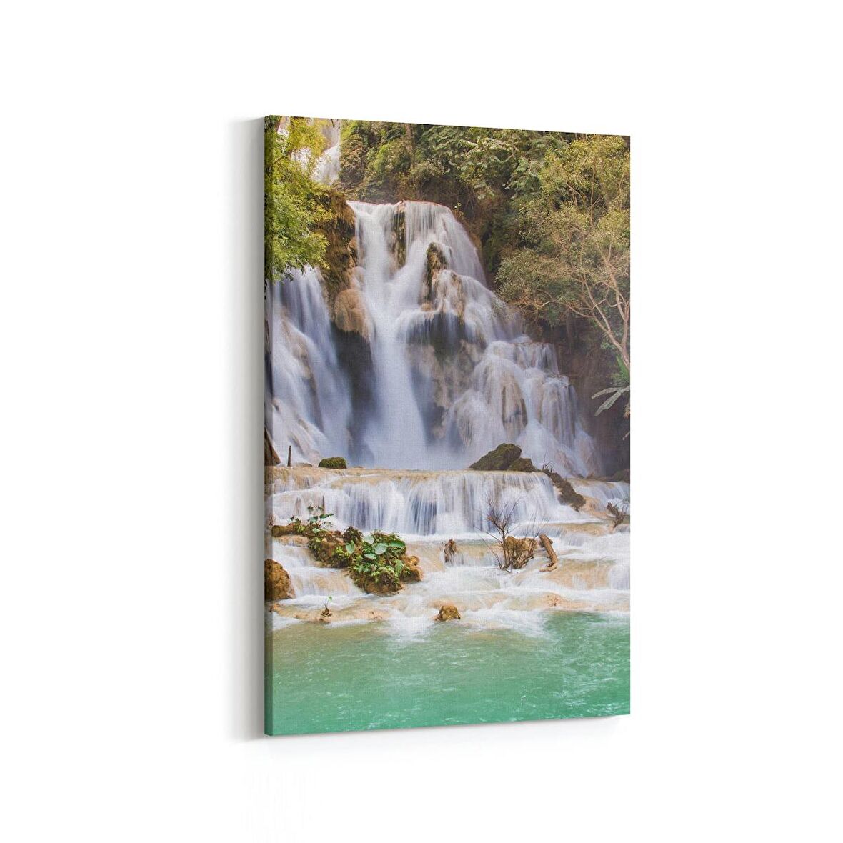 Olla 14230D Doğa / Manzara Görseli Dikey Kanvas Tablo (Ölçü: 100X150)