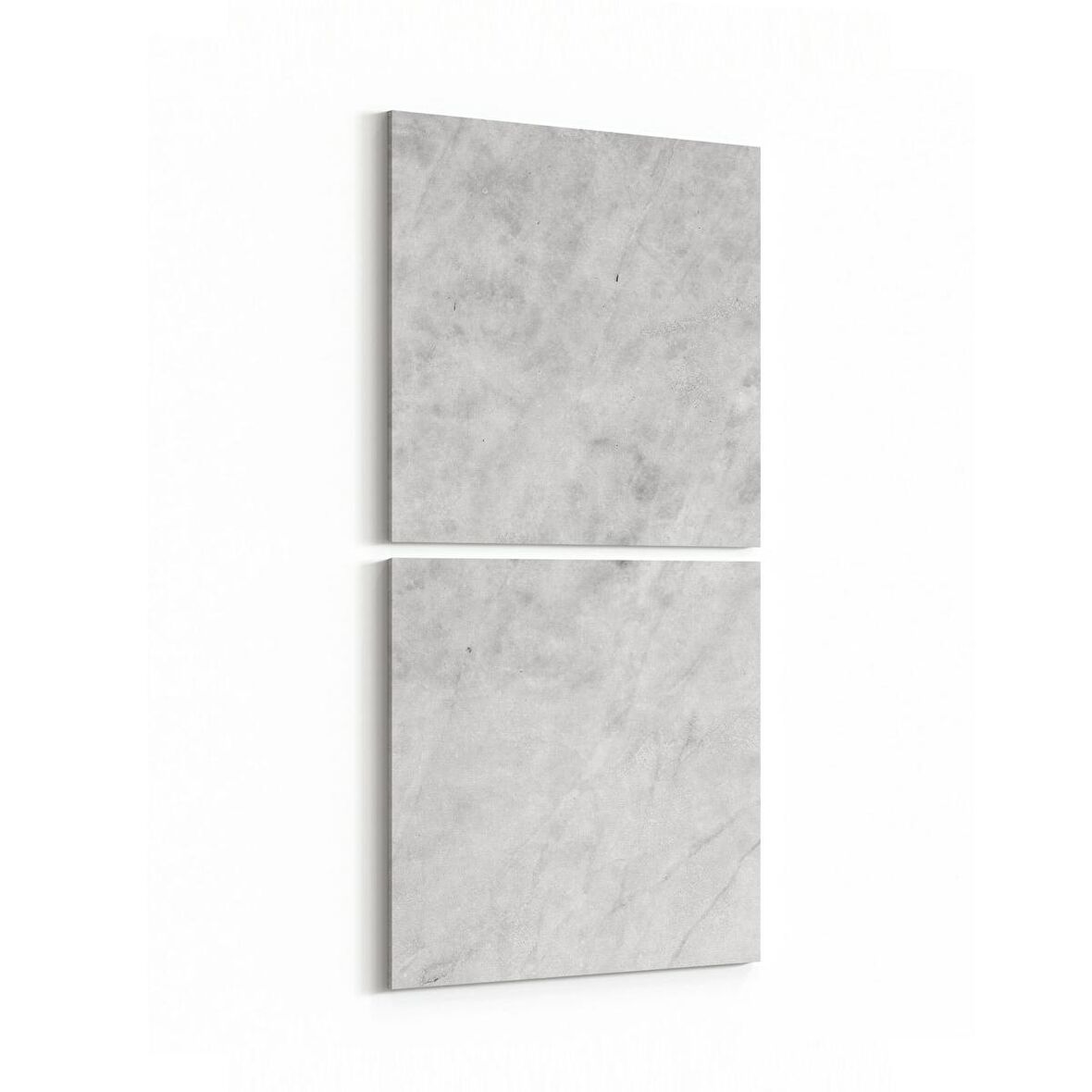 Olla 16710K2D Mermer Desen Görsel Kare 2'li Dikey Kanvas Tablo (Ölçü: 30X65)