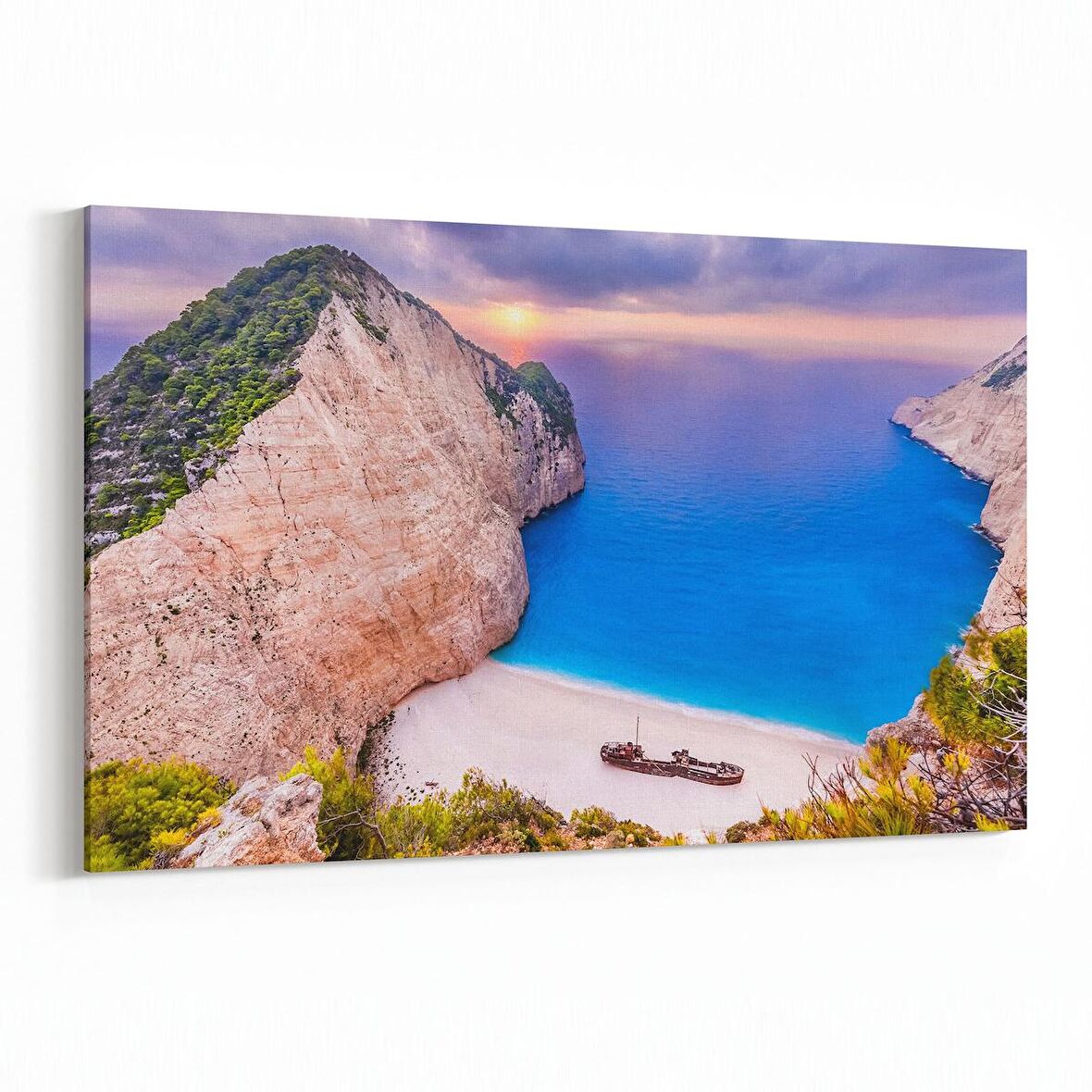 Olla 14185Y Doğa / Manzara Görseli Yatay Kanvas Tablo (Ölçü: 45X30)