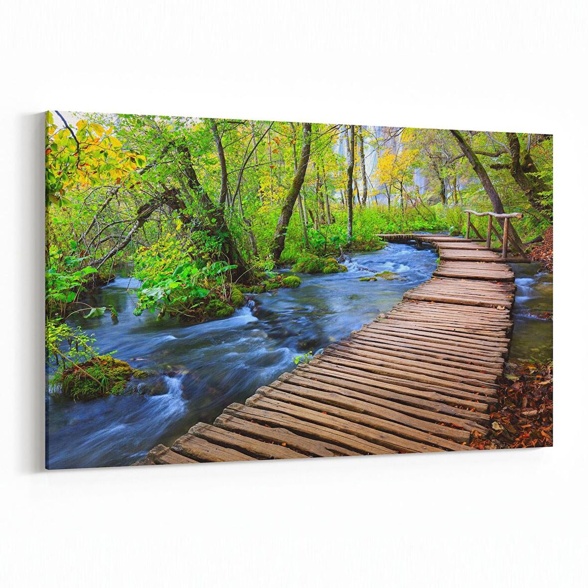 Olla 14164Y Doğa / Manzara Görseli Yatay Kanvas Tablo (Ölçü: 45X30)