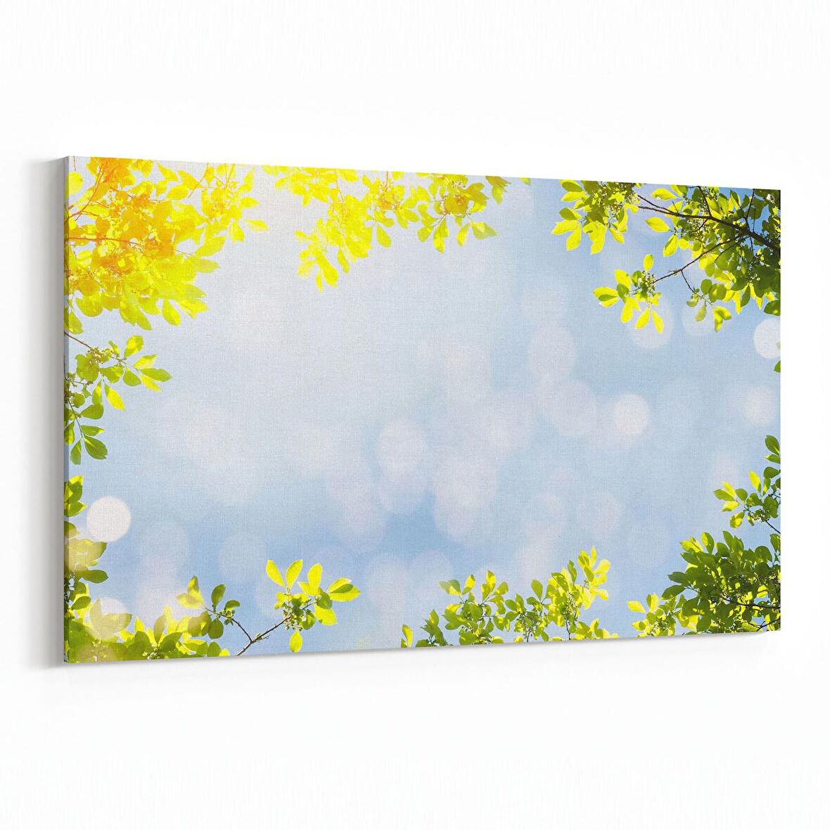 Olla 10476Y Ağaç Görseli Yatay Kanvas Tablo (Ölçü: 150X100)