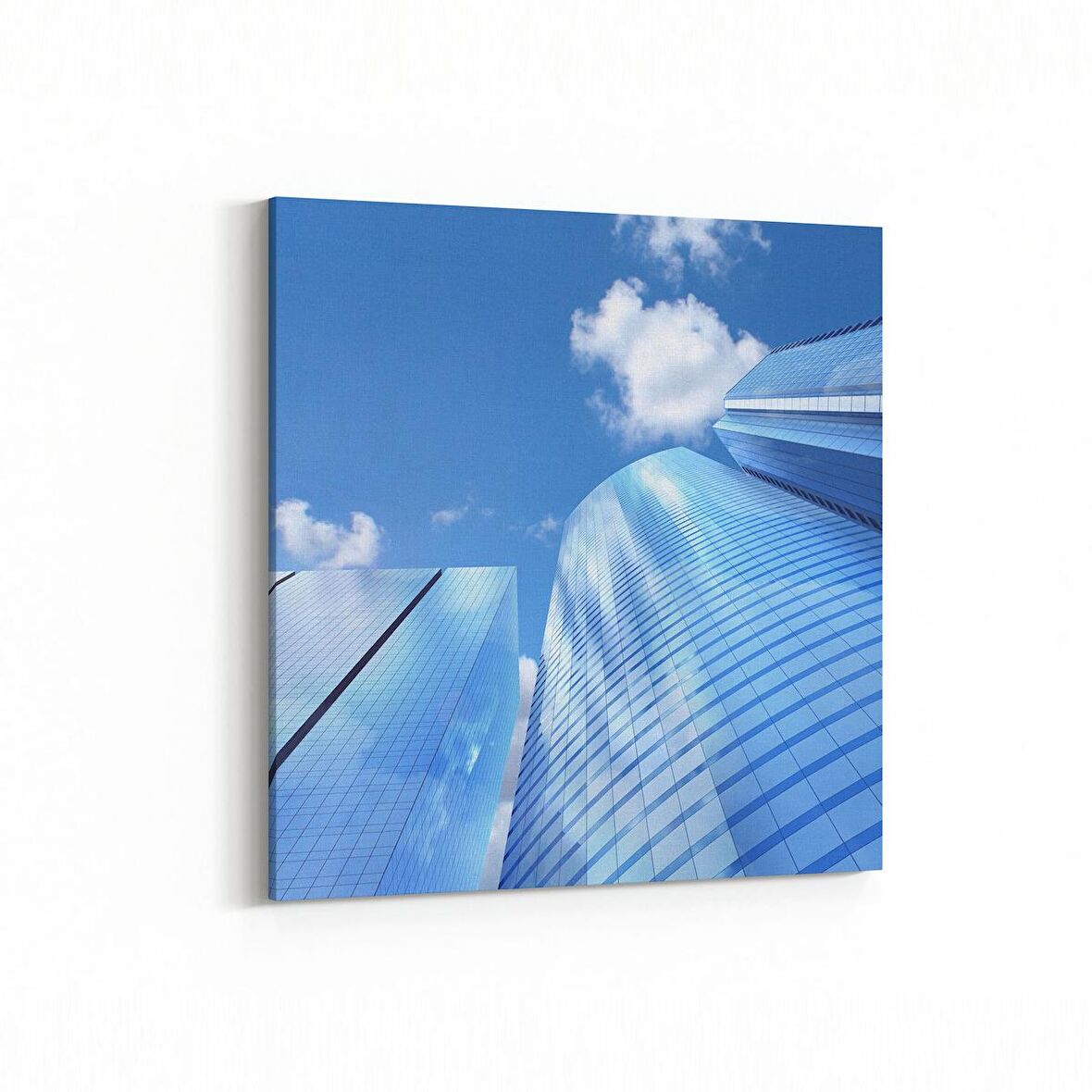 Olla 18550K Yapı Görseli Kare Kanvas Tablo (Ölçü: 25X25)