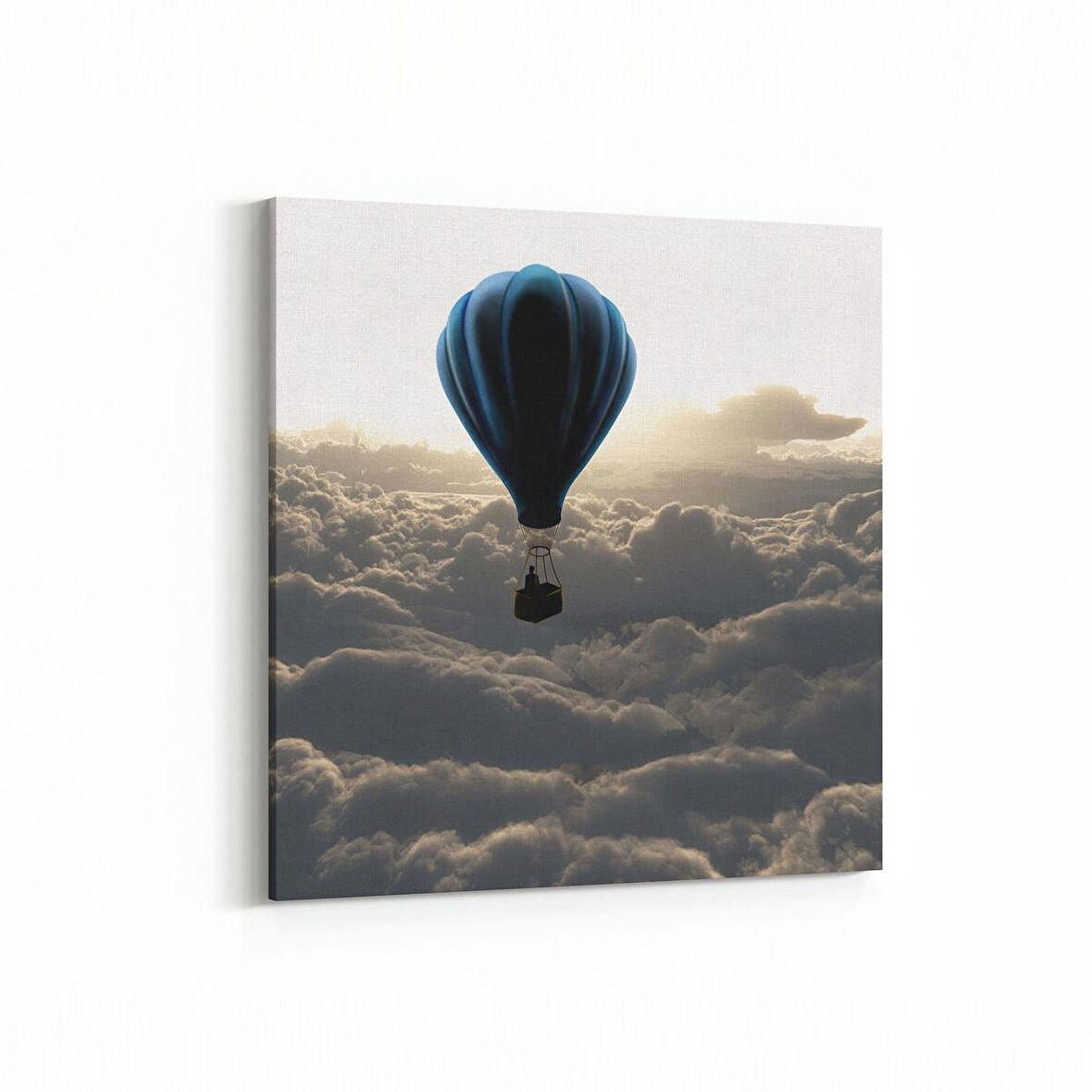 Olla 13400K Doğa / Manzara Görseli Kare Kanvas Tablo (Ölçü: 30X30)