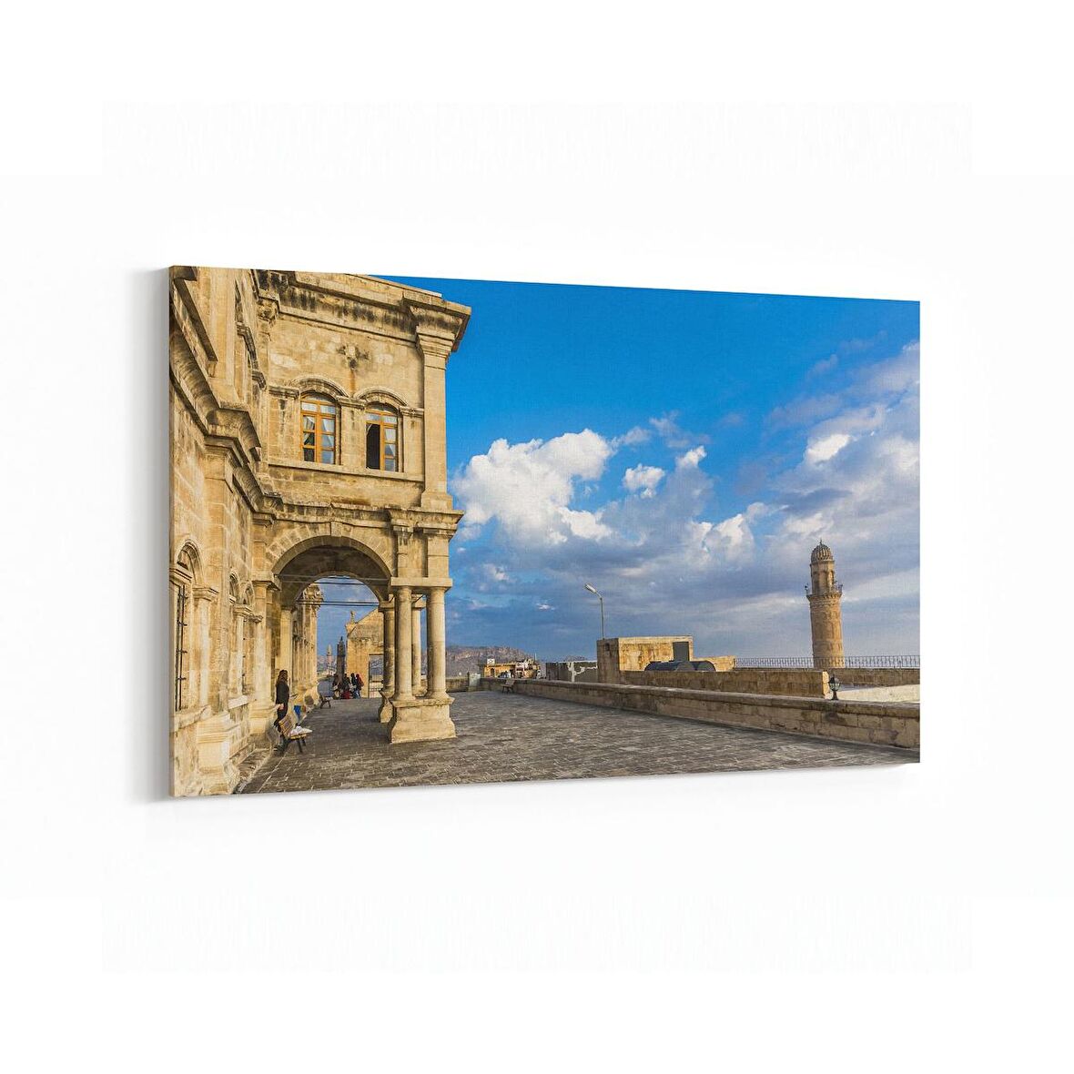 Olla 18696Y Yapı Görseli Yatay Kanvas Tablo (Ölçü: 150X100)