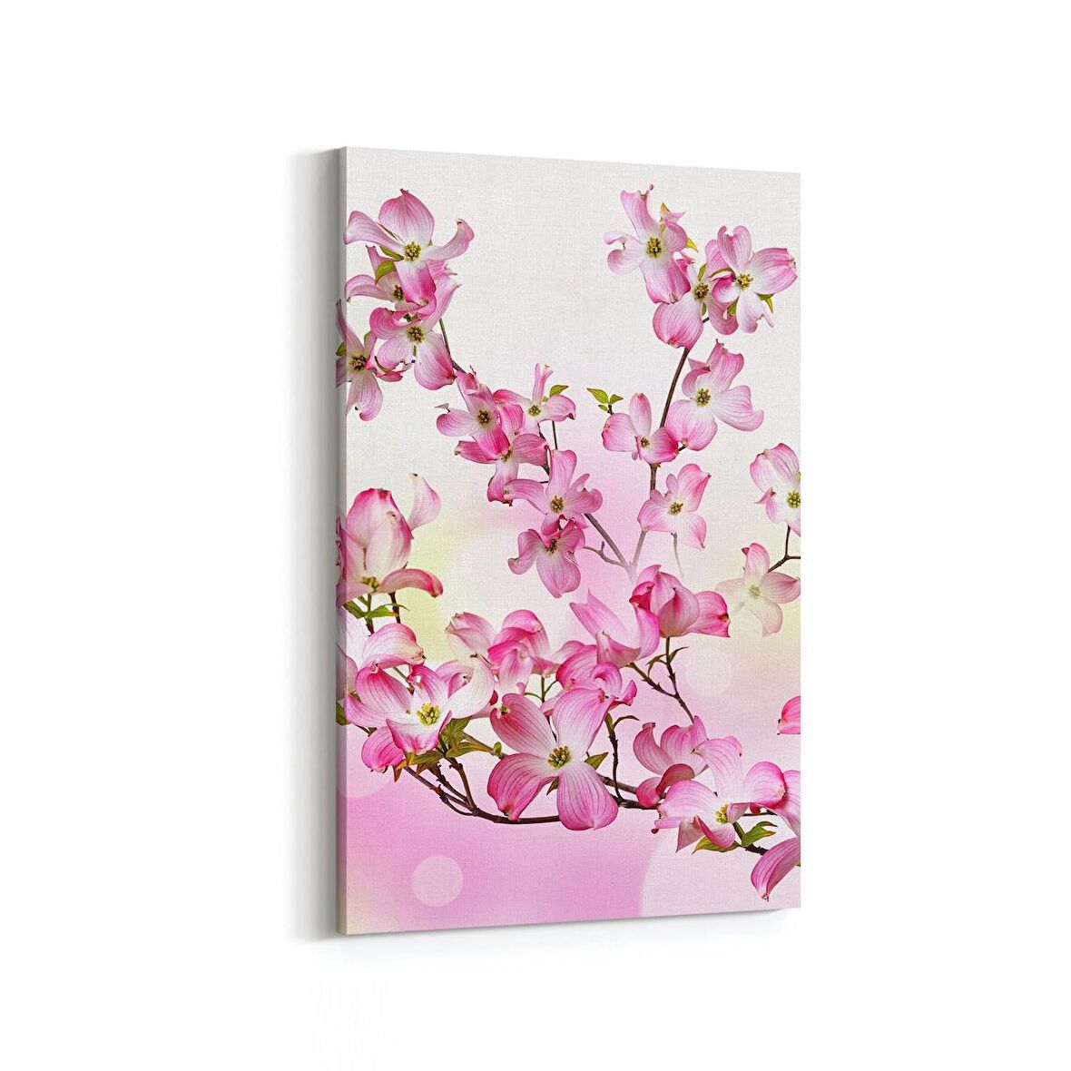 Olla 10589D Ağaç Görseli Dikey Kanvas Tablo (Ölçü: 20X30)