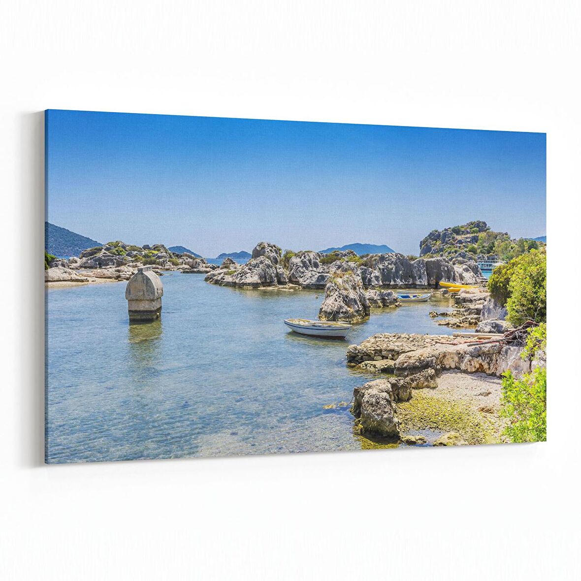 Olla 14206Y Doğa / Manzara Görseli Yatay Kanvas Tablo (Ölçü: 45X30)