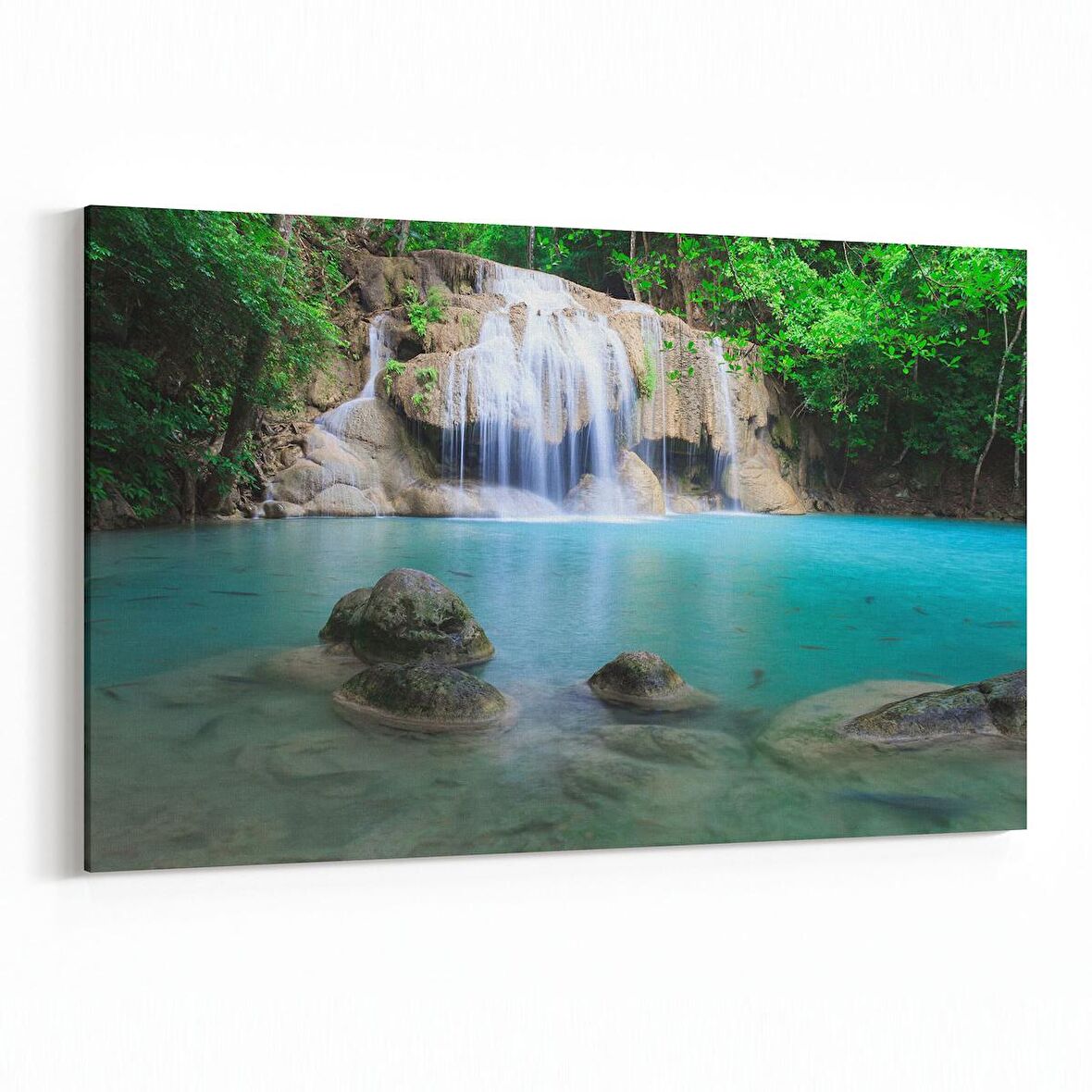 Olla 14055Y Doğa / Manzara Görseli Yatay Kanvas Tablo (Ölçü: 150X100)