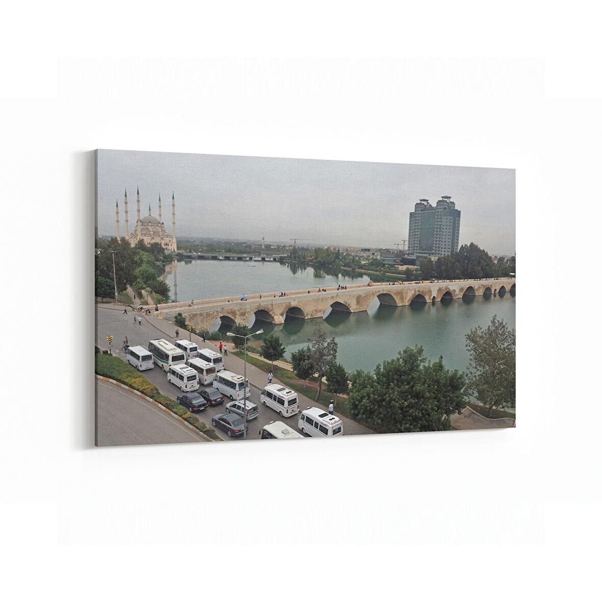 Olla 18822Y Yapı Görseli Yatay Kanvas Tablo (Ölçü: 150X100)