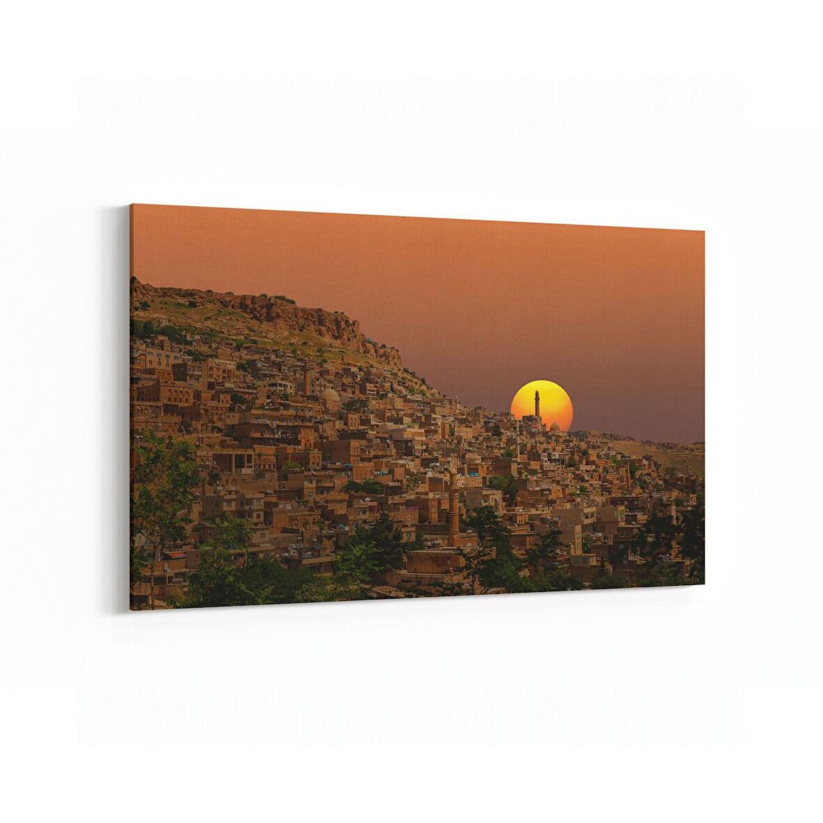 Olla 18473Y Yapı Görseli Yatay Kanvas Tablo (Ölçü: 30X20)