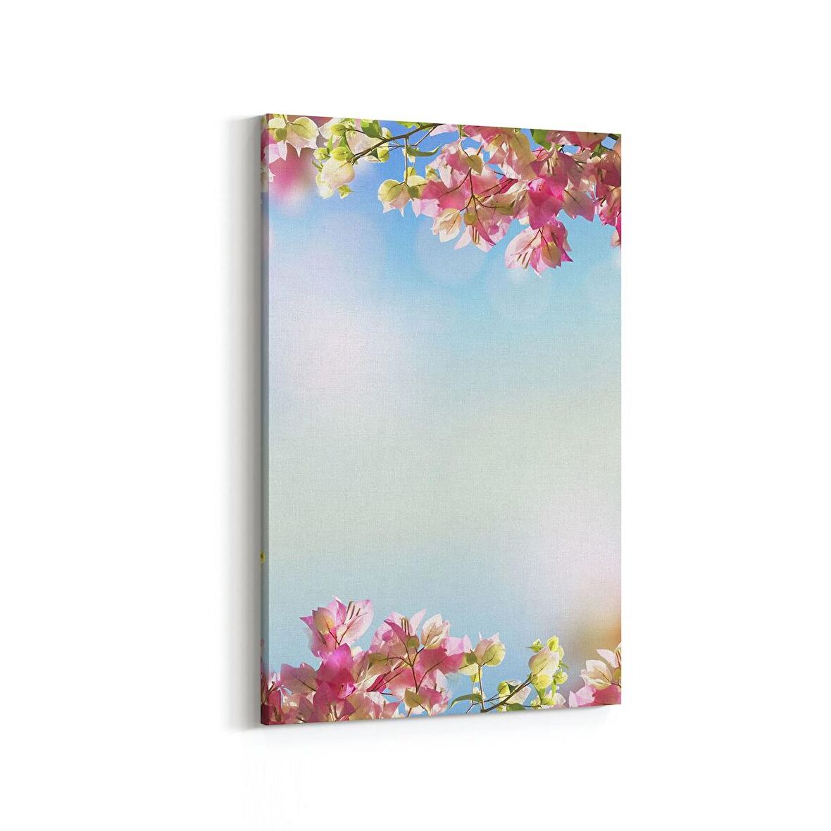 Olla 10717D Ağaç Görseli Dikey Kanvas Tablo (Ölçü: 100X150)