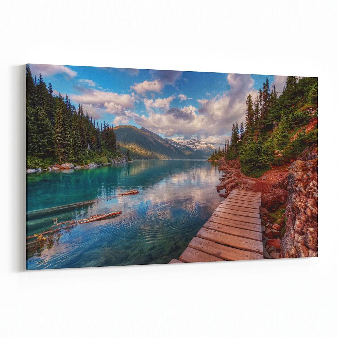 Olla 13795Y Doğa / Manzara Görseli Yatay Kanvas Tablo (Ölçü: 45X30)