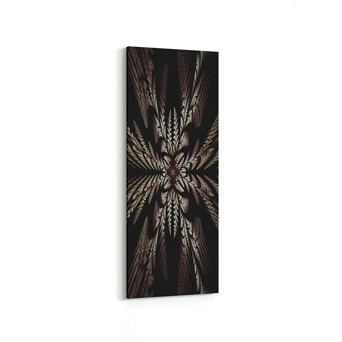 Olla 10310DI Abstract Görsel Dikey İnce Kanvas Tablo (Ölçü: 40X120)