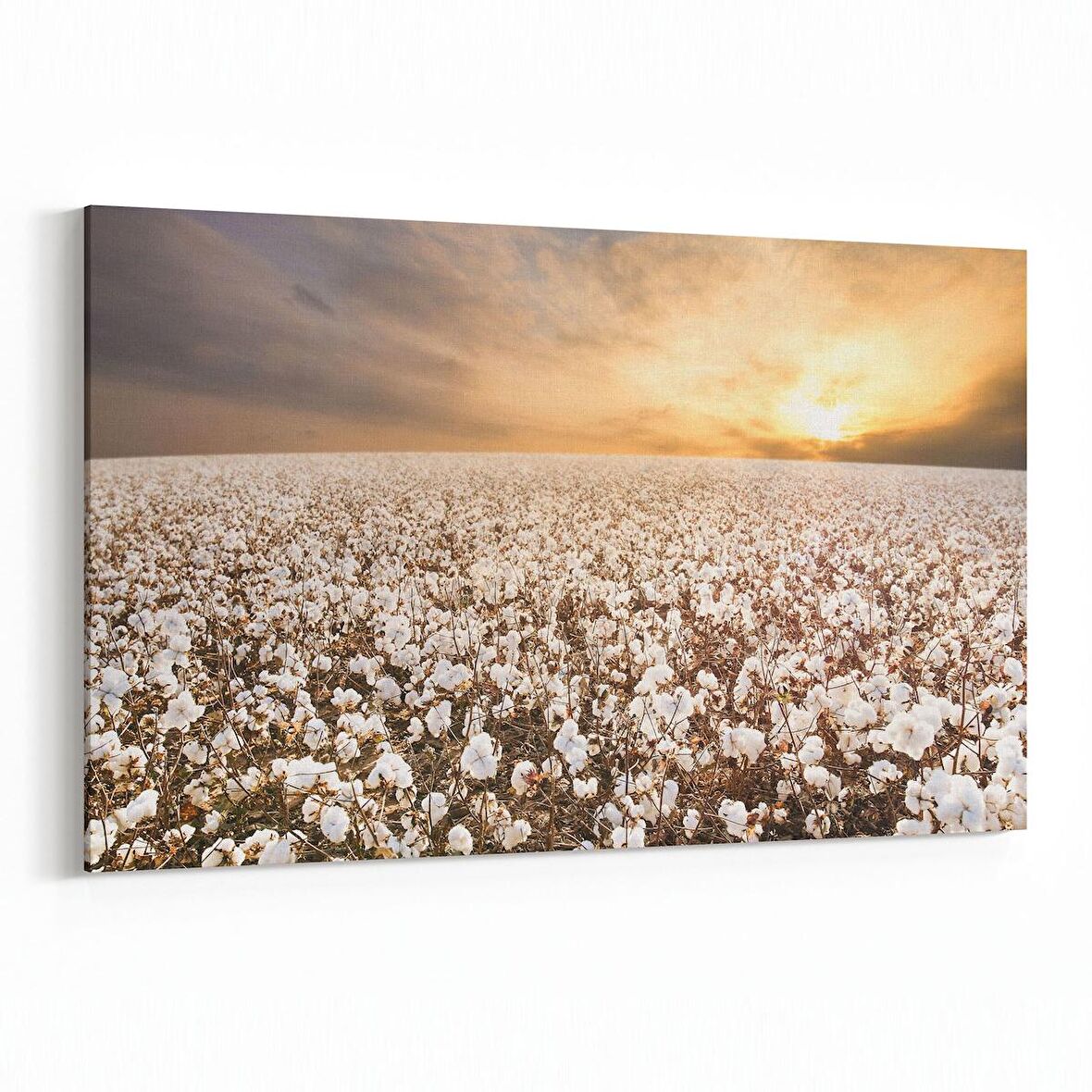 Olla 15917Y Günbatımı Görseli Yatay Kanvas Tablo (Ölçü: 70X50)