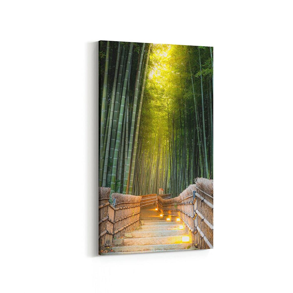 Olla 14124DD Doğa / Manzara Görseli Dikey Dar Kanvas Tablo (Ölçü: 40X80)