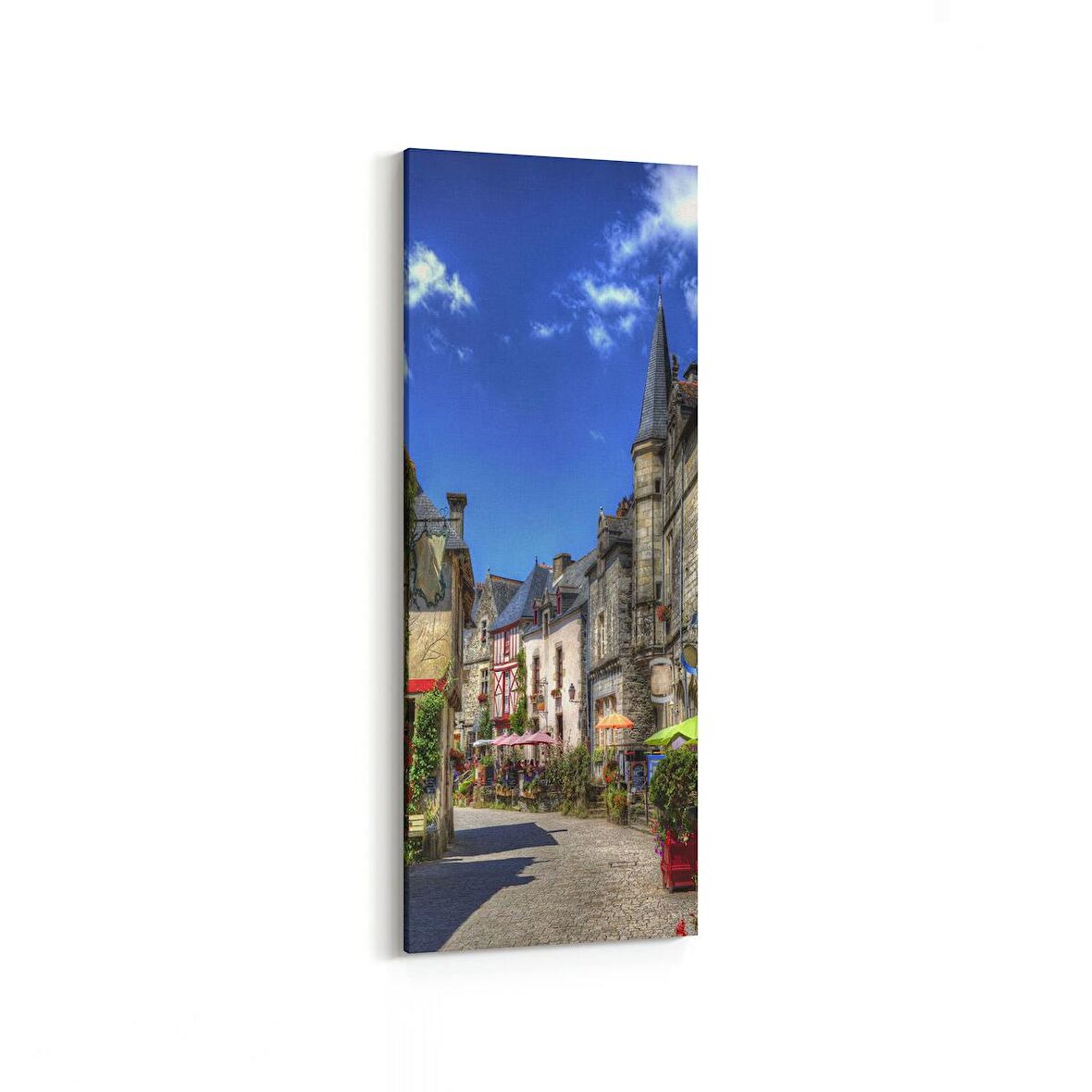 Olla 18439DI Yapı Görseli Dikey İnce Kanvas Tablo (Ölçü: 40X120)