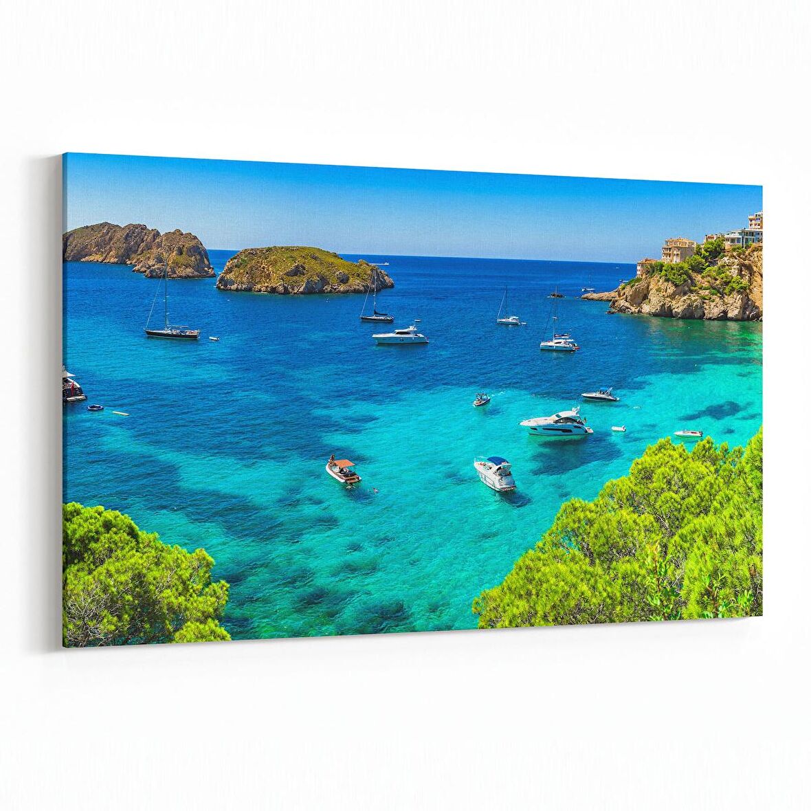 Olla 14442Y Doğa / Manzara Görseli Yatay Kanvas Tablo (Ölçü: 150X100)