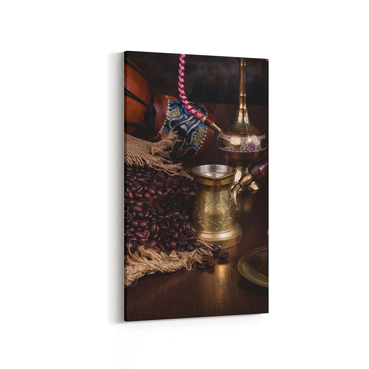 Olla 15151DD Gıda Görseli Dikey Dar Kanvas Tablo (Ölçü: 40X80)