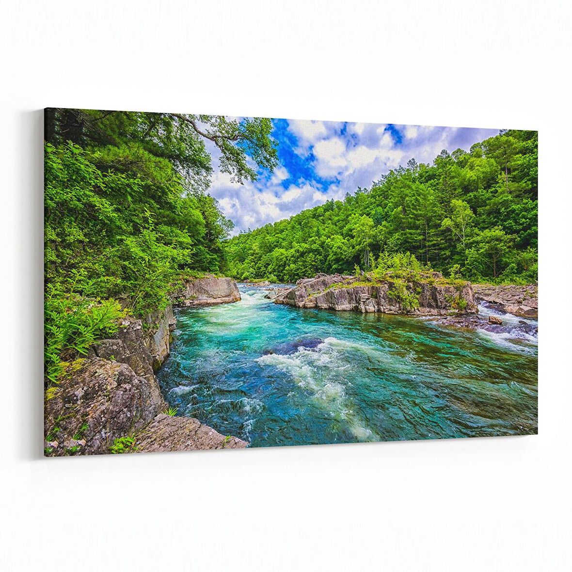 Olla 13261Y Doğa / Manzara Görseli Yatay Kanvas Tablo (Ölçü: 70X50)