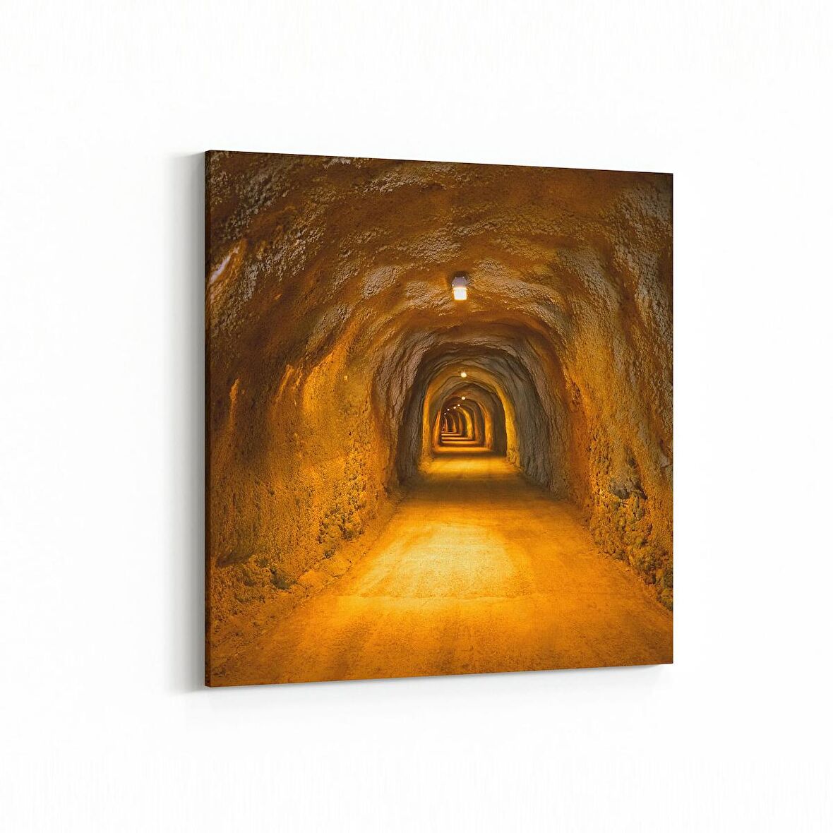 Olla 18528K Yapı Görseli Kare Kanvas Tablo (Ölçü: 25X25)