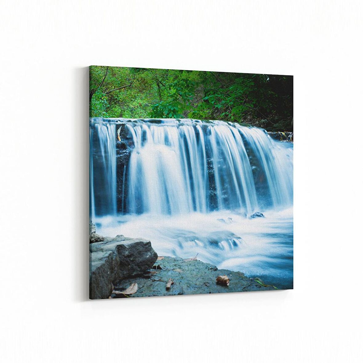 Olla 14565K Doğa / Manzara Görseli Kare Kanvas Tablo (Ölçü: 25X25)