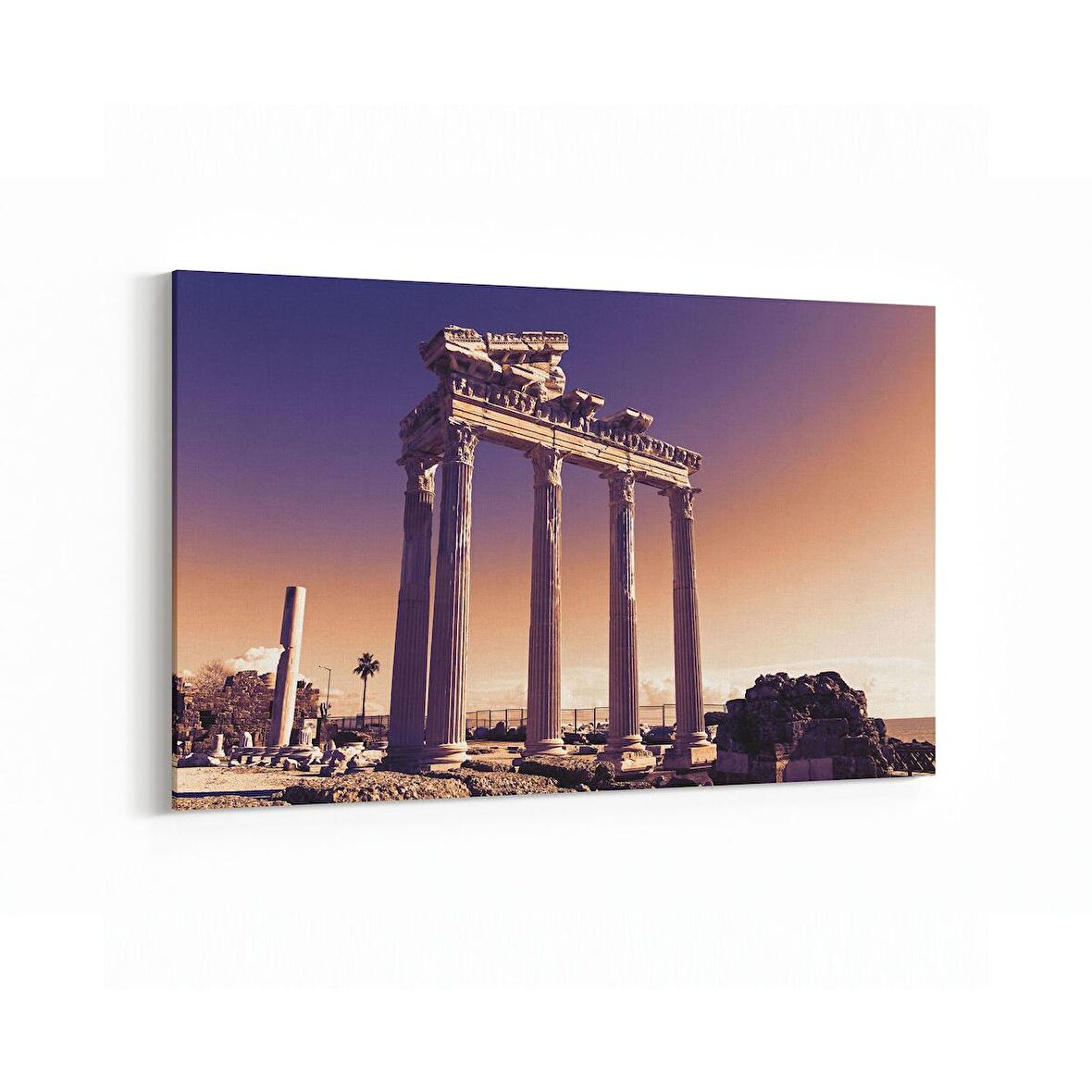 Olla 18374Y Yapı Görseli Yatay Kanvas Tablo (Ölçü: 150X100)