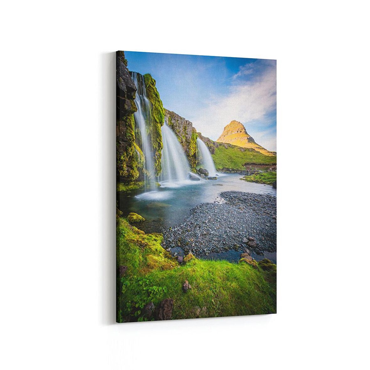 Olla 13772D Doğa / Manzara Görseli Dikey Kanvas Tablo (Ölçü: 70X105)