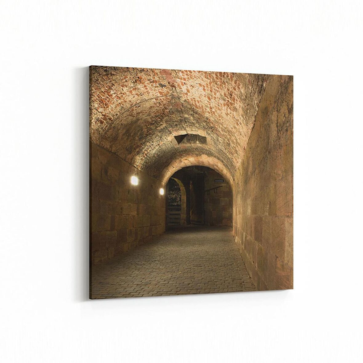 Olla 18640K Yapı Görseli Kare Kanvas Tablo (Ölçü: 60X60)