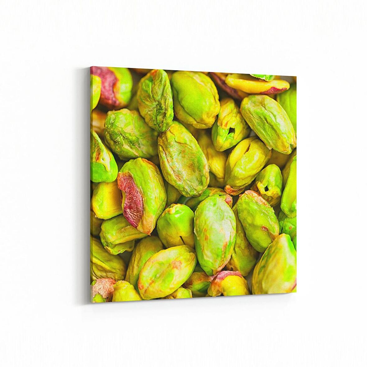 Olla 15326K Gıda Görseli Kare Kanvas Tablo (Ölçü: 25X25)