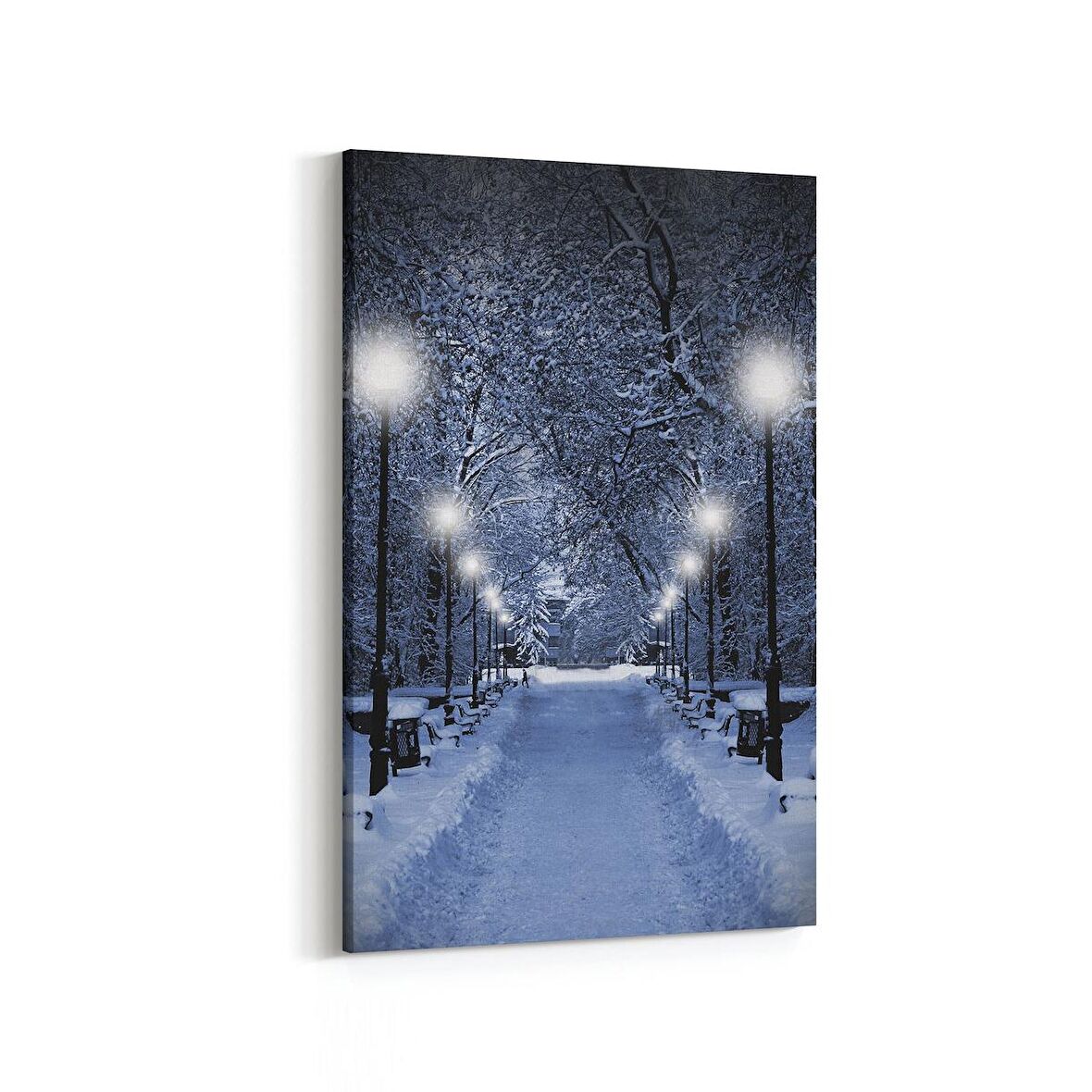 Olla 18979D Yapı Görseli Dikey Kanvas Tablo (Ölçü: 100X150)